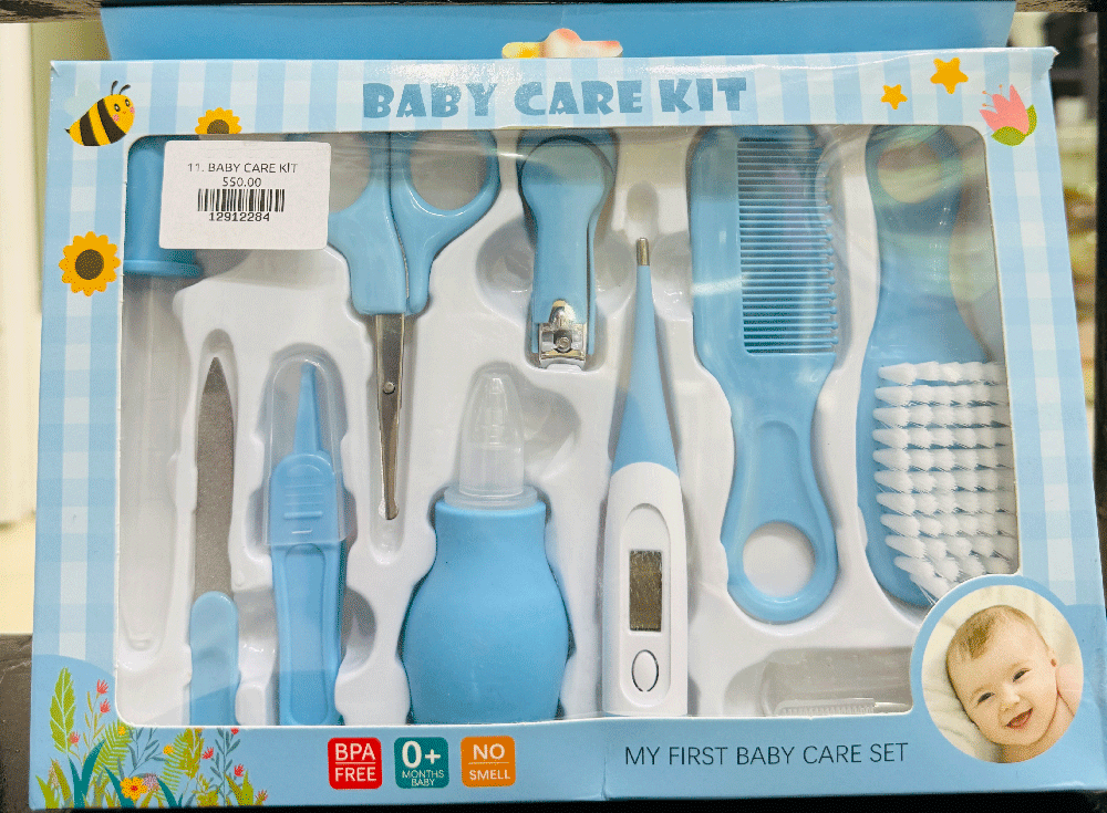 Baby Care Kit Set (10-in-1 Newborn Grooming & Health Care Kit)